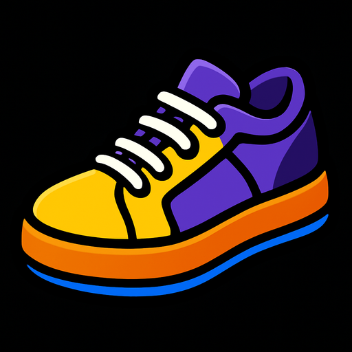Shoe.
In-Game asset.  2d.  High contrast.  No shadows
