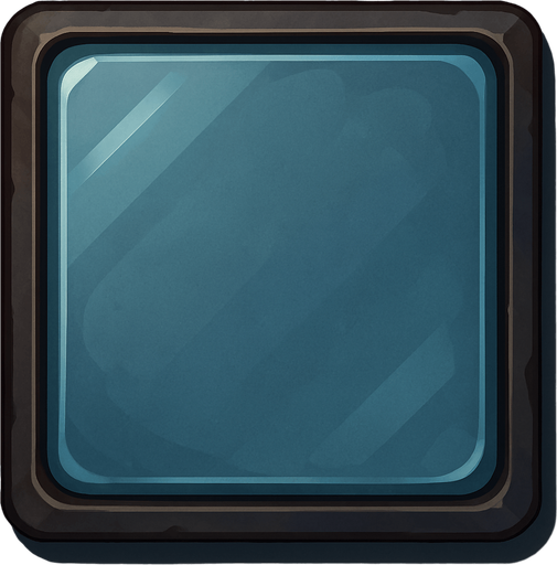 square glass top view.
In-Game asset