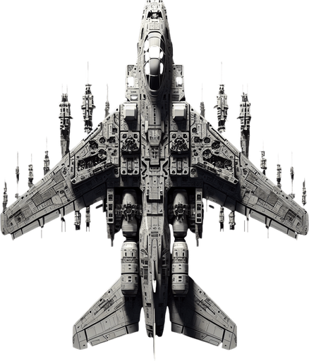 vertical top down war full bulk shark armored scifi plane
Single Game Texture.