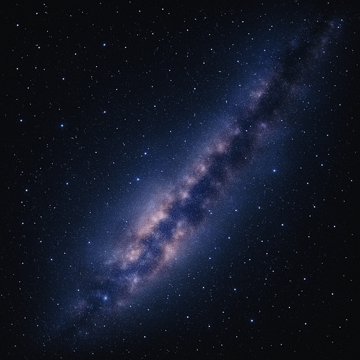 realistic milky way.
In-Game asset.  2d.  High contrast.  No shadows