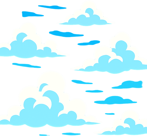 sky.
In-Game asset.  2d.  High contrast.  No shadows