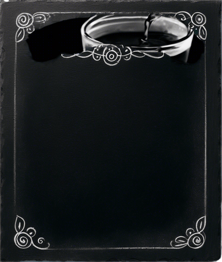 Text "NOVICE BREW" in chalk