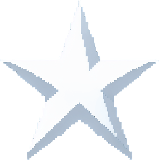 white star, no background, pixelart
Single Game Texture. In-Game asset. 2d. Blank background. High contrast. No shadows.