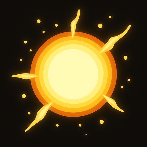 Orb of light.
In-Game asset.  2d.  High contrast.  No shadows