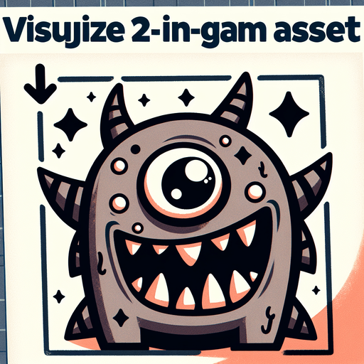 Kawaii style monster.
Single Game Texture. In-Game asset. 2d. Blank background. High contrast. No shadows.
