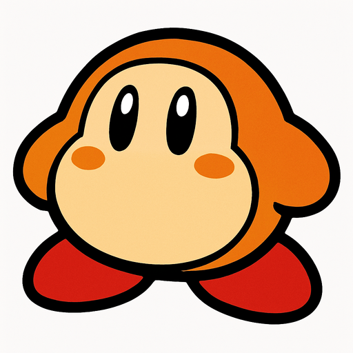 Waddle dee.
In-Game asset.  2d.  High contrast.  No shadows