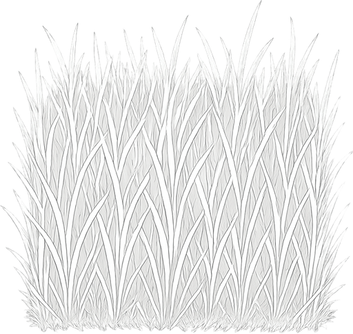white grass. No background. Transparent background. Blank background. No shadows. 2d. In-Game asset. flat