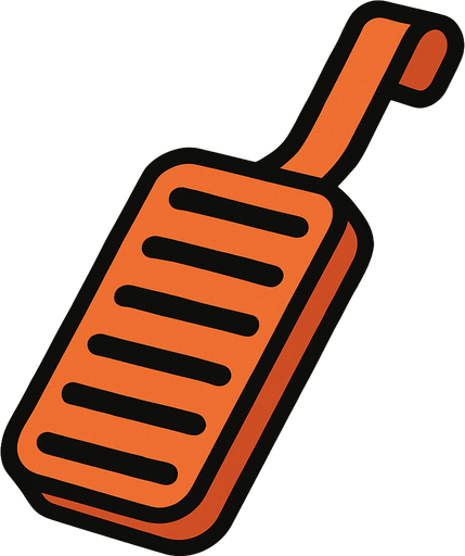 Gaz pedalı.
In-Game asset.  2d.  High contrast.  No shadows