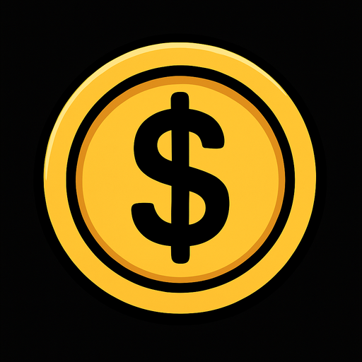 Madeni para.
In-Game asset.  2d.  High contrast.  No shadows