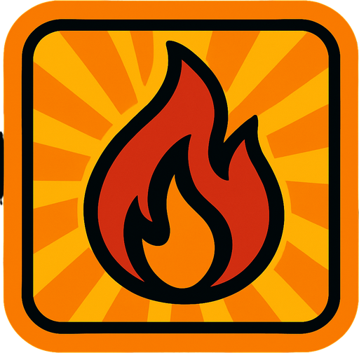 иконка огня