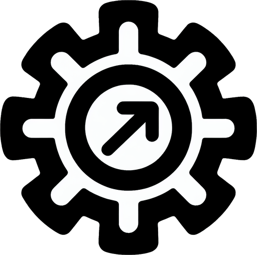 A settings icon.
The settings icon is represented by a gear-like symbol. In this SVG (Scalable Vector Graphics) format, it consists of a circle at the center with a radius of 3 units, symbolizing a central hub. Two curved lines extend from the circle, creating a gear shape. Additionally, there's a subtle arrow-like element pointing upwards, conveying the idea of customization and adjustment. This icon is commonly used to indicate access to configuration or settings options in various applications or interfaces.
