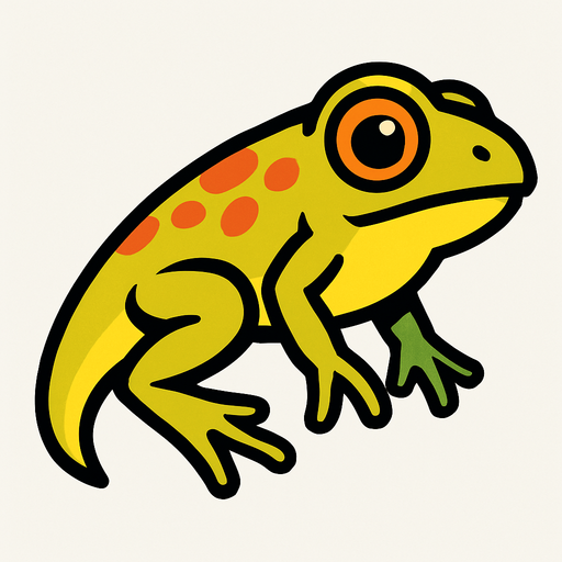 Arka Bacaklı İribaş.
In-Game asset.  2d.  High contrast.  No shadows