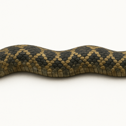 I need to create an image for the snake game. Can you create a horizontal image for the body (excluding the head)? It should be in a way that will not be distorted when added side by side. The snake will grow bigger and bigger. I hope you understand. I will add it to the Asset section of the game. But it must be realistic