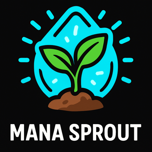 manaSprout.
In-Game asset.  2d.  High contrast.  No shadows