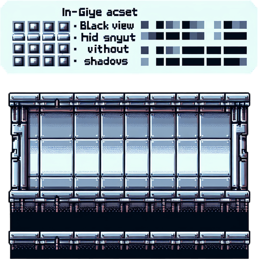 Metalic platform. 2d. 8-bit. Side view. Single Game Texture. In-Game asset. 2d. Blank background. High contrast. No shadows..
Single Game Texture. In-Game asset. 2d. Blank background. High contrast. No shadows.