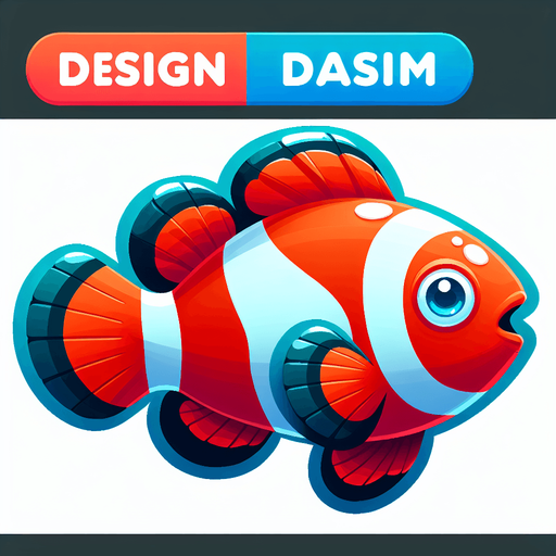 a clown fish.
Single Game Texture. In-Game asset. 2d. Blank background. High contrast. No shadows.