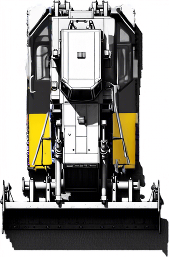 yellow tracks.