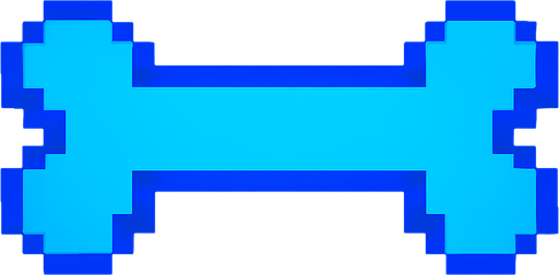 blue bone undertale.
In-Game asset.  2d.  High contrast.  No shadows