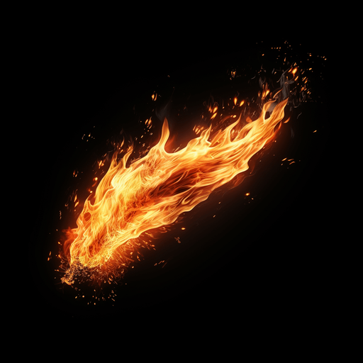 Single fire particle
Single Game Texture. In-Game asset. 2d. Pixelart. White background. Blank background. Low detail. High contrast.