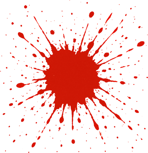 Red splatter background, HD.
In-Game asset.  2d.  High contrast.  No shadows