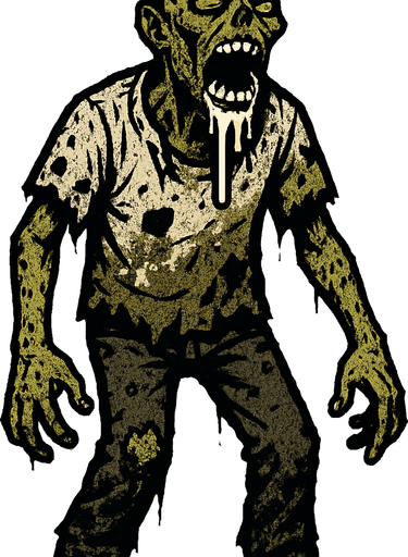 bu bir zombi ağızında salyalar olsun ve üstü başı dağınık olsun kirli olsun ve boydan olsun
.
In-Game asset.  2d.  High contrast.  No shadows