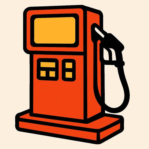 pump or gse station.
In-Game asset.  2d.  High contrast.  No shadows