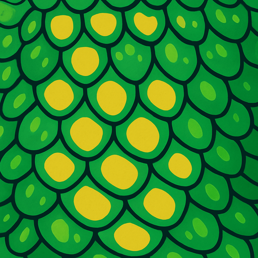 cartoon snake texture.
In-Game asset.  2d.  High contrast.  No shadows