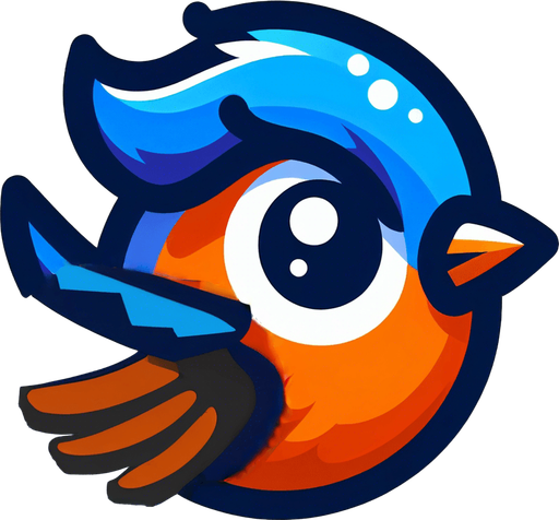 Wing being flapped down