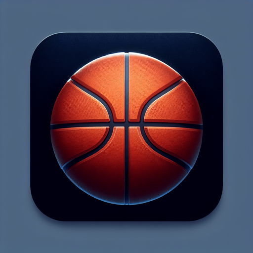 篮球，2D.
Single Game Texture. In-Game asset. 2d. Blank background. High contrast. No shadows.