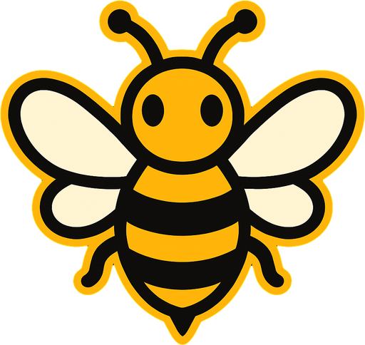 Bee.
In-Game asset.  2d.  High contrast.  No shadows