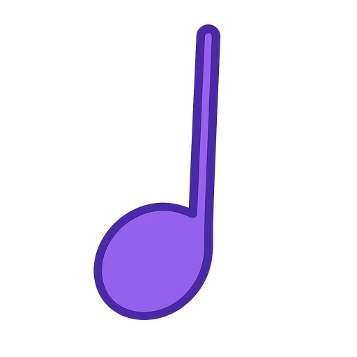 note but without the right end and purple. No background. Transparent background. Blank background. No shadows. 2d. In-Game asset. flat