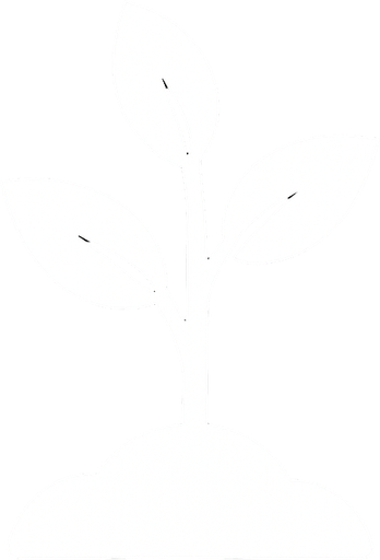plant icon 
white.
In-Game asset.  2d.  High contrast.  No shadows