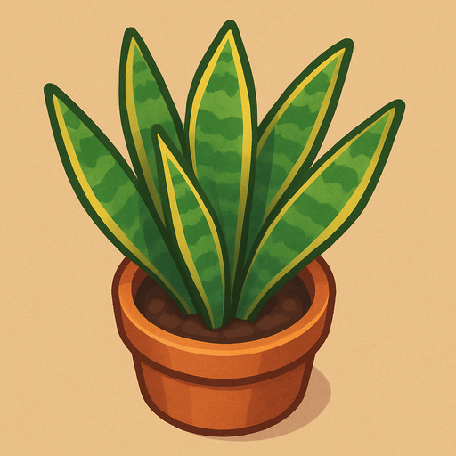 A typical office plant. Cute soft graphics. soft ambient light. semi-matte to satin surfaces. naturalistic with slight saturation boost colors. 
In-Game asset.  2d.  High contrast.  No shadows. top down..
In-Game asset.  2d.  High contrast.  No shadows