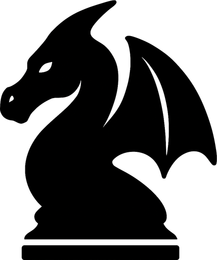 Full black dragon