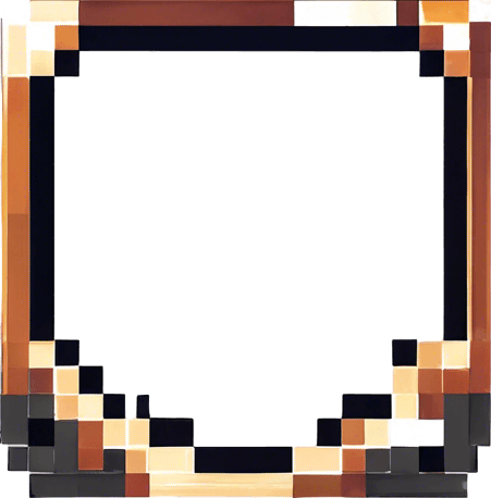 Define the b order and keep the center transperent