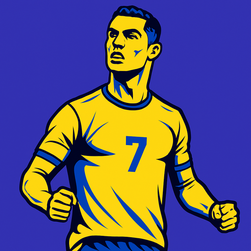cr7.
In-Game asset.  2d.  High contrast.  No shadows
