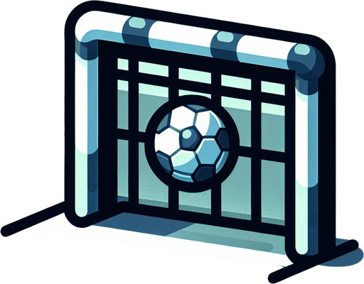soccer goal, Single Game Texture. In-Game asset. 2d. Blank background. High contrast. No shadows..
Single Game Texture. In-Game asset. 2d. Blank background. High contrast. No shadows.