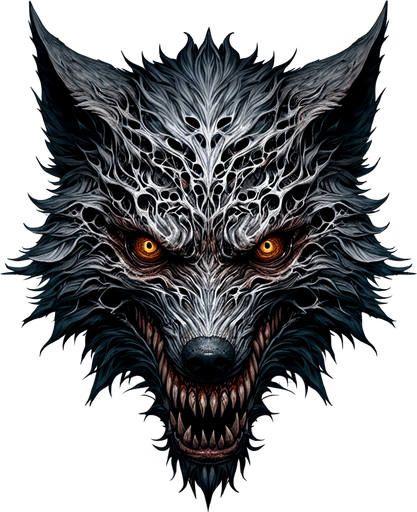 demon dog staring.
Single Game Texture. In-Game asset. 2d. Blank background. High contrast. No shadows.