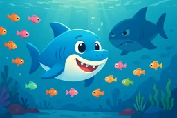Shark of the ocean 