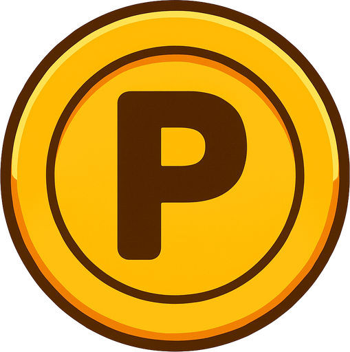 create a power up coin.
In-Game asset.  2d.  High contrast.  No shadows