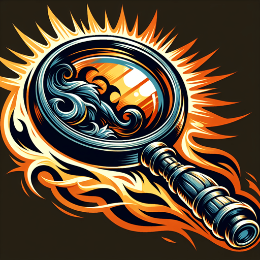 A good but dangerous magnifier. Warcraft 3 art..
Single Game Texture. In-Game asset. 2d. Blank background. High contrast. No shadows.