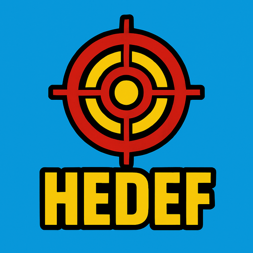 HEDEF.
In-Game asset.  2d.  High contrast.  No shadows