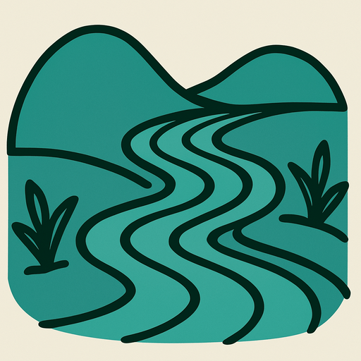A river