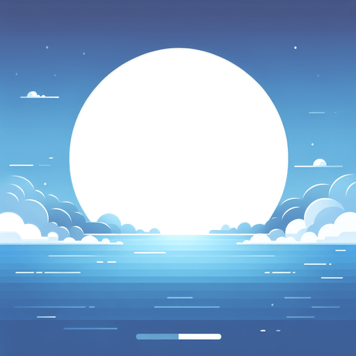 Minimalist Gradient Background (Default Style) 🎨
A smooth gradient sky transitioning from light blue to deep blue.
Optionally, add a subtle parallax effect with slow-moving clouds.
This style keeps the game clean and visually appealing..
Single Game Texture.  In-Game asset.  2d.  Blank background.  High contrast.  No shadows