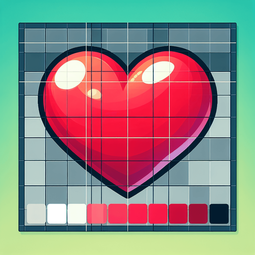 a red heart. cartoon.
Single Game Texture.  In-Game asset.  2d.  Blank background.  High contrast.  No shadows