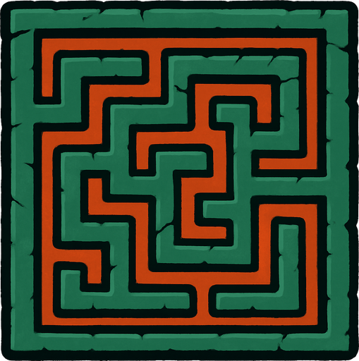 Labirent duvarı.
In-Game asset.  2d.  High contrast.  No shadows