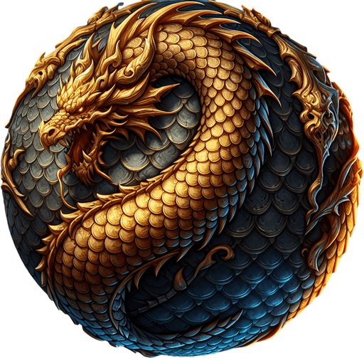 Esfera del dragon.
Single Game Texture.  In-Game asset.  2d.  Blank background.  High contrast.  No shadows