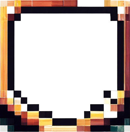 Define the b order and keep the center transperent