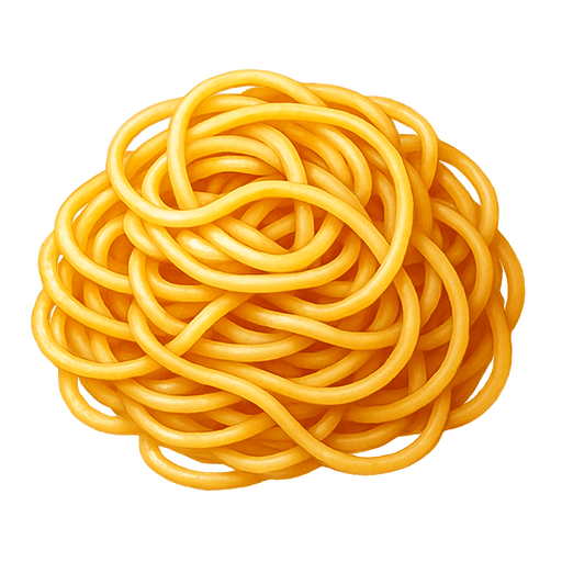 pasta - Gerçekçi - Yazısız.
In-Game asset.  2d.  High contrast.  No shadows