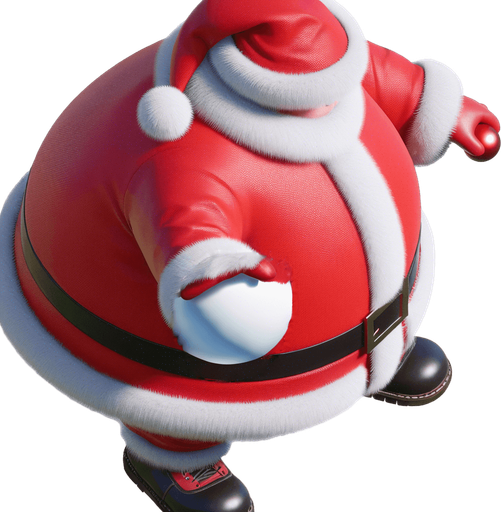 hand holding a snowball